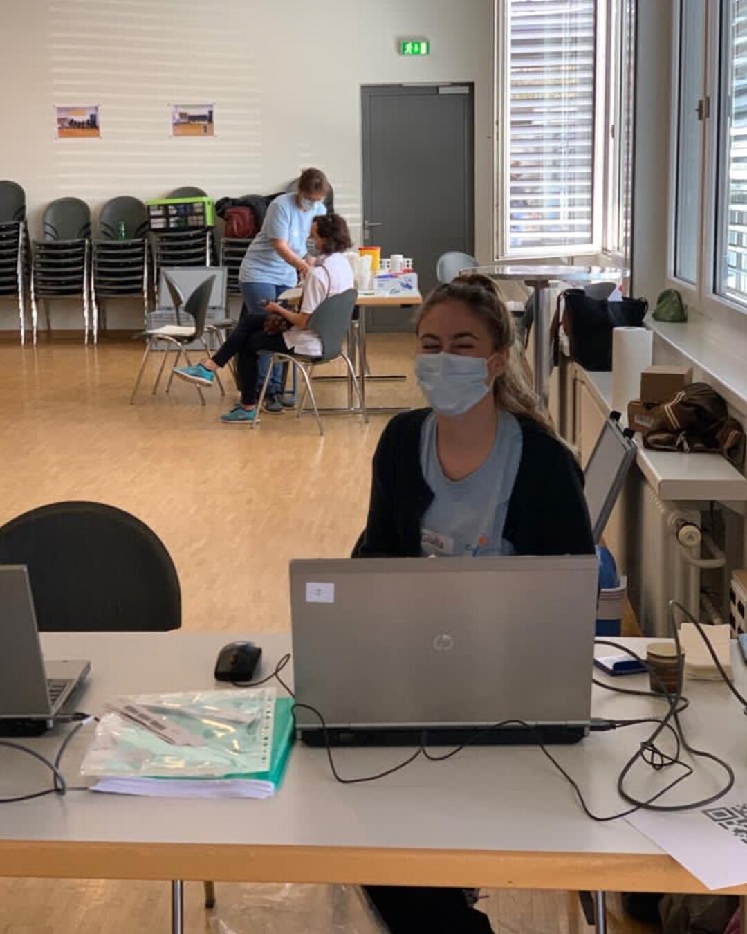 Eine genaue Administration ist unabdingbar bei den Testings. 
#ciaocorona #corona #z&uuml;rich #schulen #virus #covid19 #testreihe #welle3 #antik&ouml;rper #antik&ouml;rpertest #machmit
